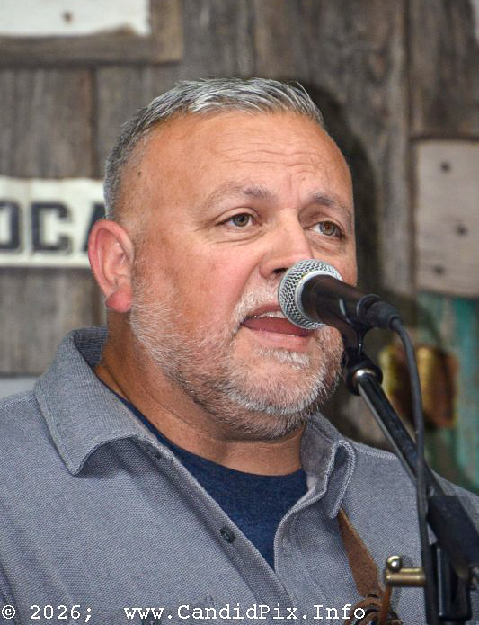 Brian Scott with Steve Scott & The Scott Brothers at the 2026 Van Wert Country Bluegrass Festival - photo © Bill Warren