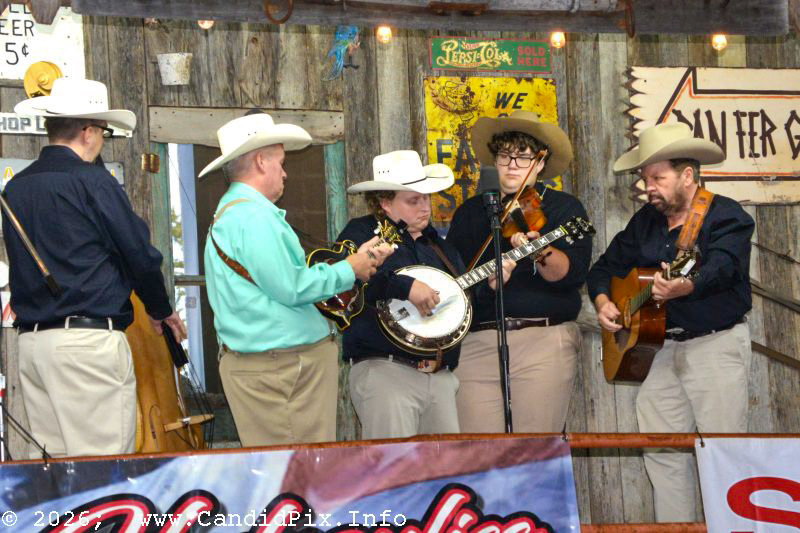 Kevin Prater Band at the 2026 Van Wert Country Bluegrass Festival - photo © Bill Warren