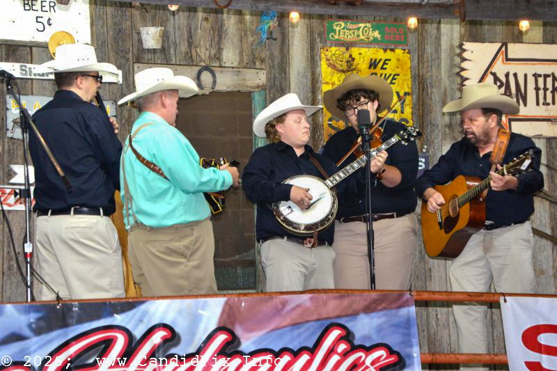 Kevin Prater Band at the 2026 Van Wert Country Bluegrass Festival - photo © Bill Warren