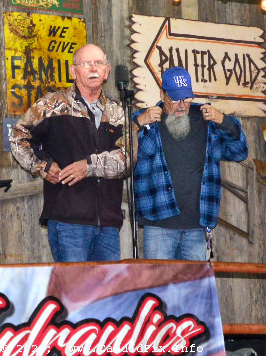 Steve Scott and Simon Edwards at the 2026 Van Wert Country Bluegrass Festival - photo © Bill Warren