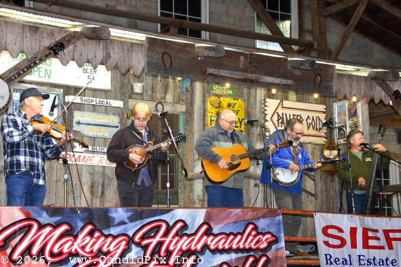 Brian Holbrooks & Poor Bottom Grass at the 2026 Van Wert Country Bluegrass Festival - photo © Bill Warren