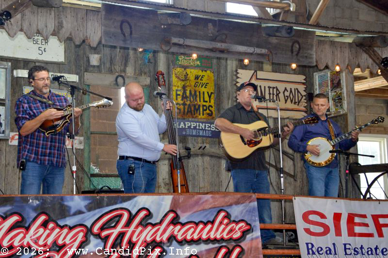7 Mile Bluegrass at the 2026 Van Wert Country Bluegrass Festival - photo © Bill Warren
