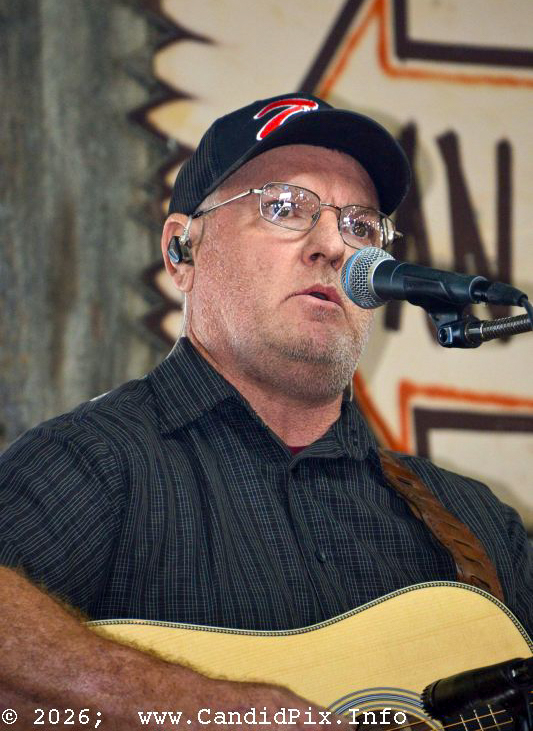 Billy Self with 7 Mile Bluegrass at the 2026 Van Wert Country Bluegrass Festival - photo © Bill Warren