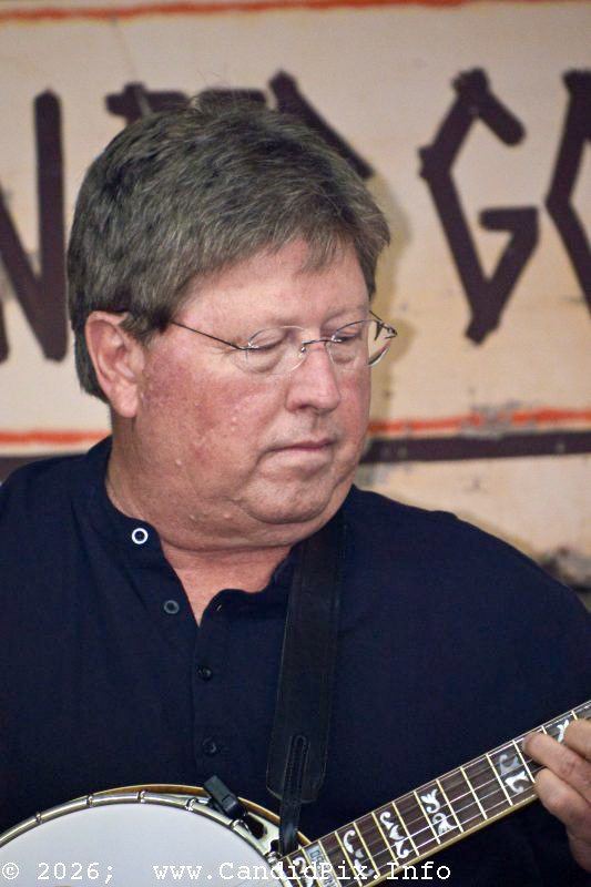 Scott Osborne with Lincoln Highway at the 2026 Van Wert Country Bluegrass Festival - photo © Bill Warren