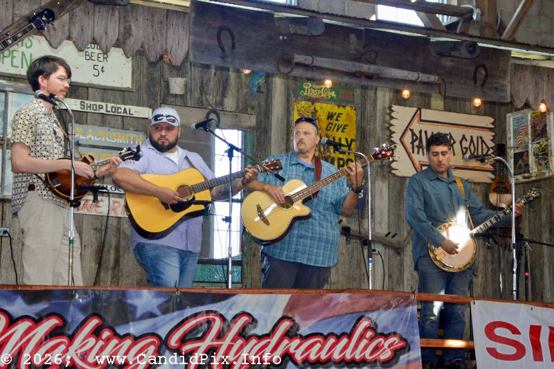 Blue Roads at the 2026 Van Wert Country Bluegrass Festival - photo © Bill Warren
