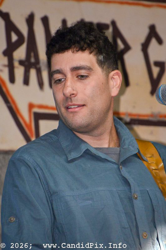 Sergi Boyakjon with Blue Roads at the 2026 Van Wert Country Bluegrass Festival - photo © Bill Warren
