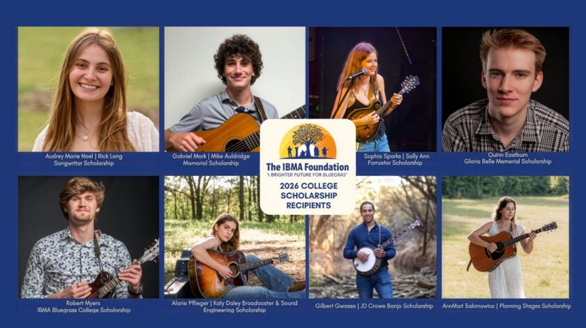 2026 IBMA Foundation college scholarship recipients