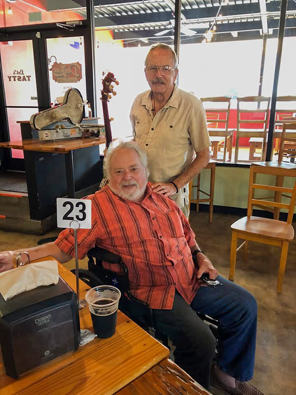 Frank Greathouse with Butch Robins