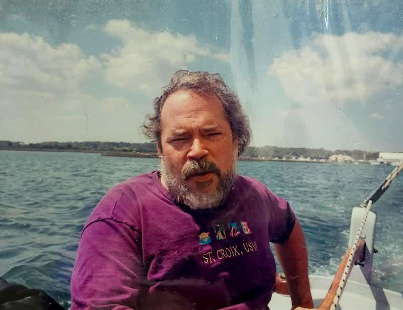 Frank Greathouse at sea