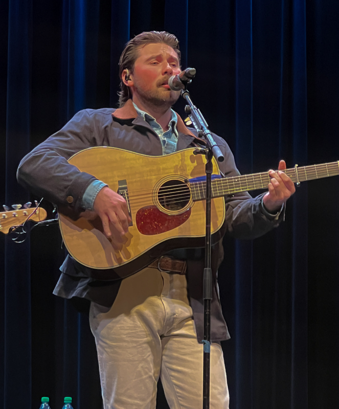 Colton Baker with Authentic Unlimited at Zoograss 2026 - photo © Sandy Hatley