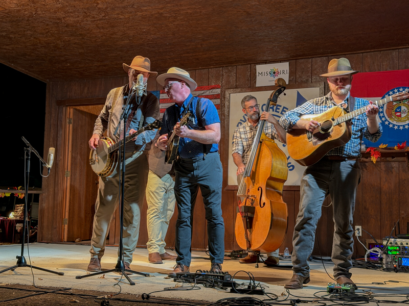 Appalachian Road Show at the 2026 Starvy Creek Fall Bluegrass Festival - photo © Charlie Herbst