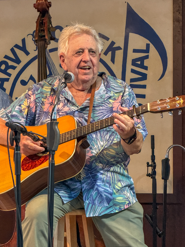 Rodney Dillard at the 2026 Starvy Creek Fall Bluegrass Festival - photo © Charlie Herbst