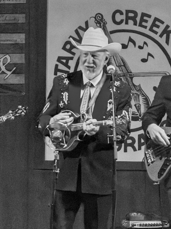 Doyle Lawson at the 2026 Starvy Creek Fall Bluegrass Festival - photo © Charlie Herbst