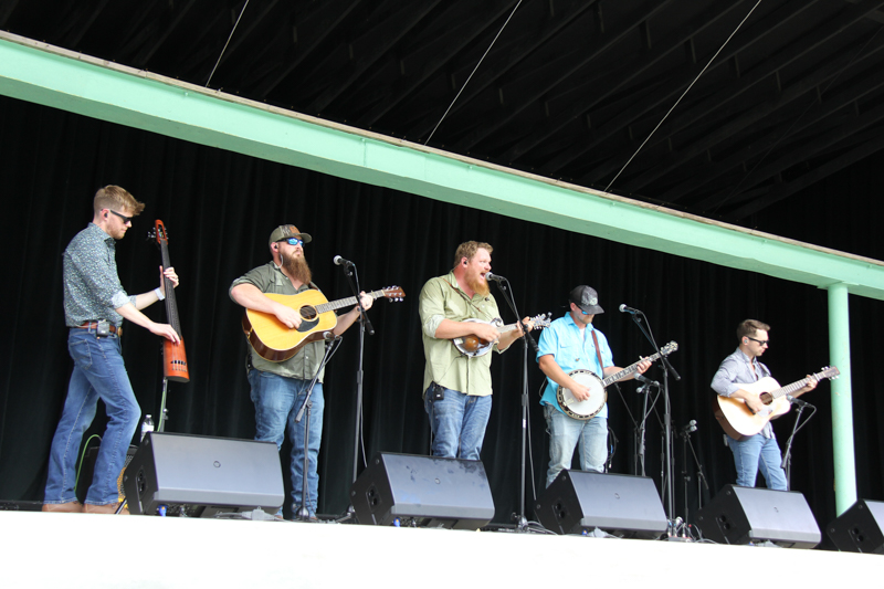 Will Clark Band at the 2026 Camp Springs Labor Blue Grass Festival - photo © Laura Tate Photography