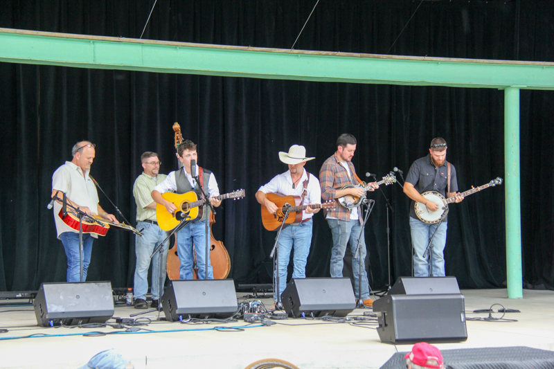 Camp Springs Bluegrass Band at the 2026 Camp Springs Labor Blue Grass Festival - photo © Laura Tate Photography