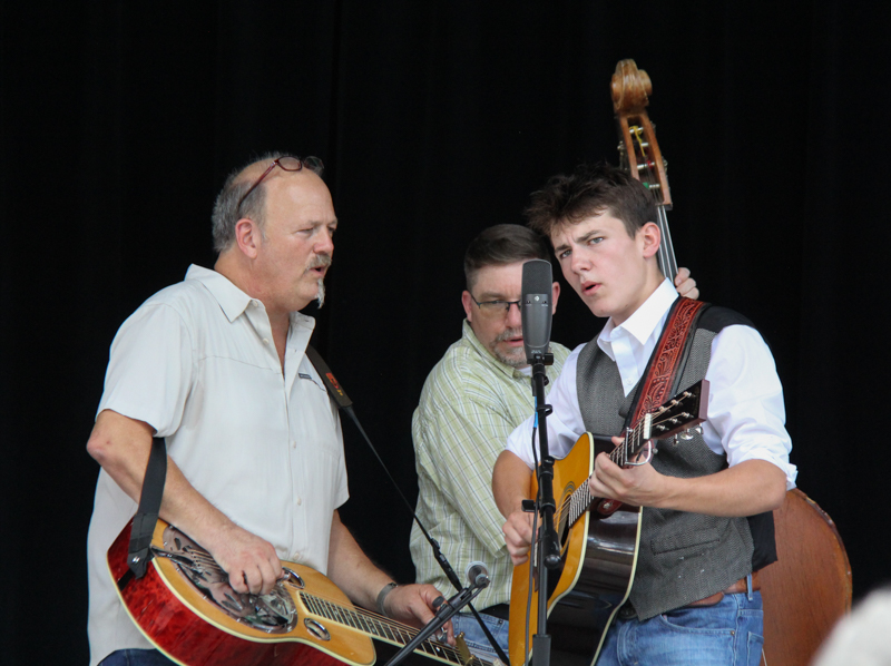 Camp Springs Bluegrass Band at the 2026 Camp Springs Labor Blue Grass Festival - photo © Laura Tate Photography