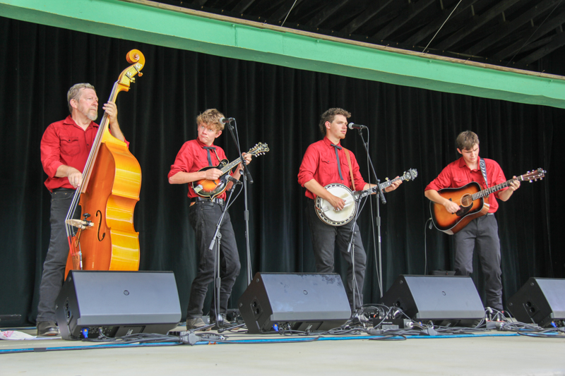 The Brothers Young at the 2026 Camp Springs Labor Blue Grass Festival - photo © Laura Tate Photography