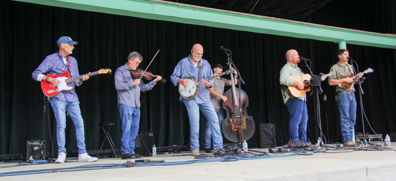 Lonesome River Band at the 2026 Camp Springs Labor Blue Grass Festival - photo © Laura Tate Photography