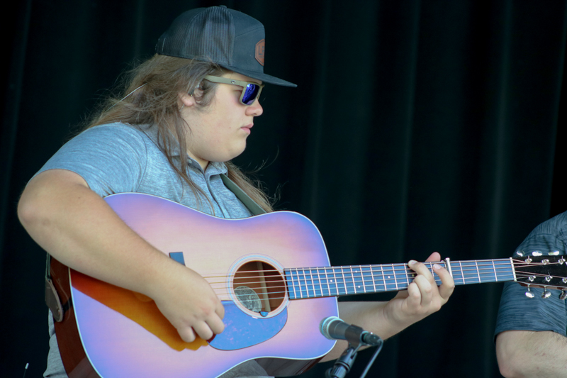 Truett Wagner with Wildwood Drive again at the 2026 Camp Springs Labor Blue Grass Festival - photo © Laura Tate Photography