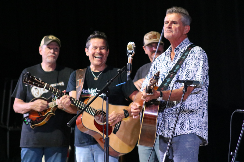 Terry Eldredge singing with The Grascals again at the 2026 Camp Springs Labor Blue Grass Festival - photo © Laura Tate Photography