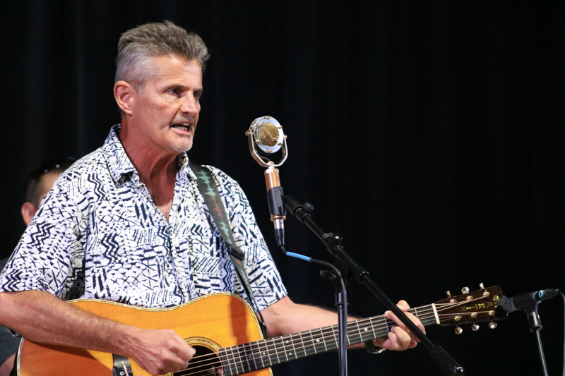 Terry Eldredge singing with The Grascals again at the 2026 Camp Springs Labor Blue Grass Festival - photo © Laura Tate Photography