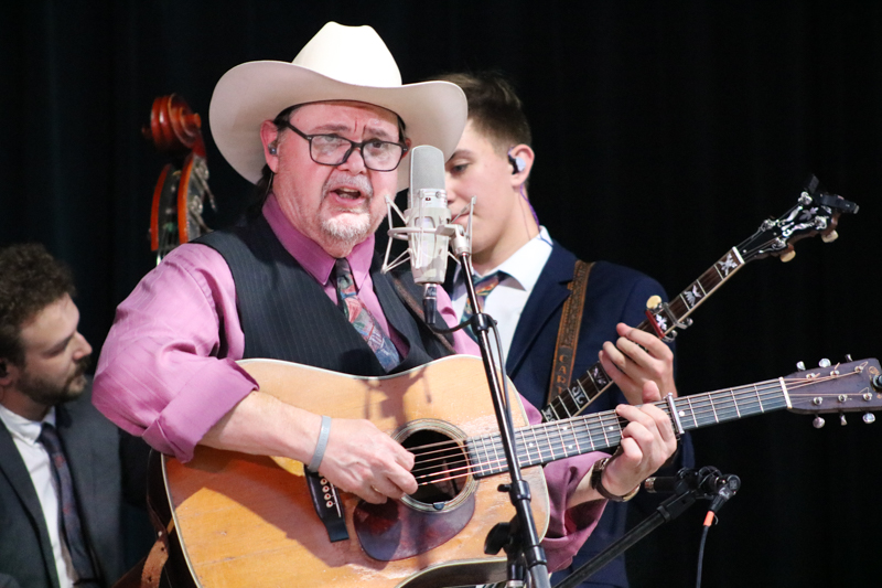 Junior Sisk & Ramblers Choice at the 2026 Camp Springs Labor Blue Grass Festival - photo © Laura Tate Photography