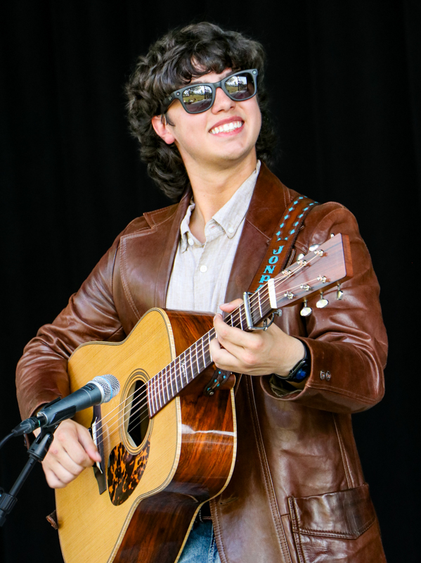 JonPaul Sepulveda with Creekwater Collective at the 2026 Camp Springs Labor Day Weekend Blue Grass Festival - photo © G. Nicholas Hancock