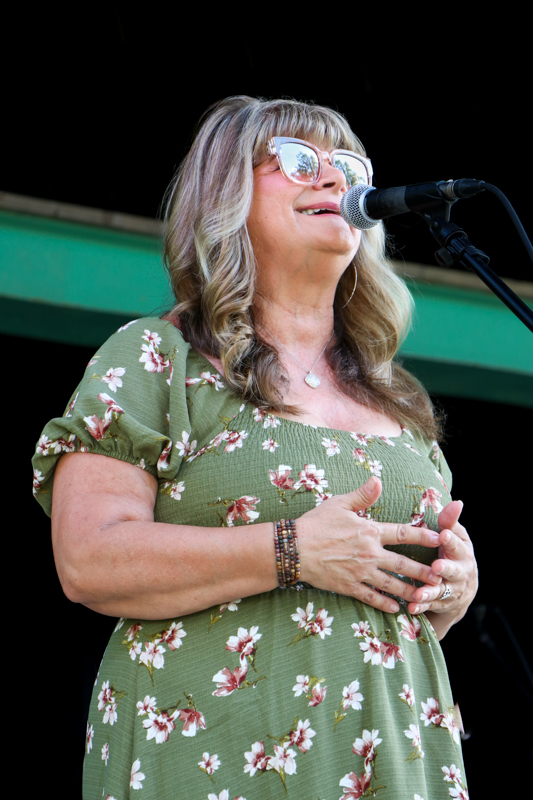 MC Cindy Baucom at the 2026 Camp Springs Labor Day Weekend Bluegrass Festival - photo © G. Nicholas Hancock.jpg