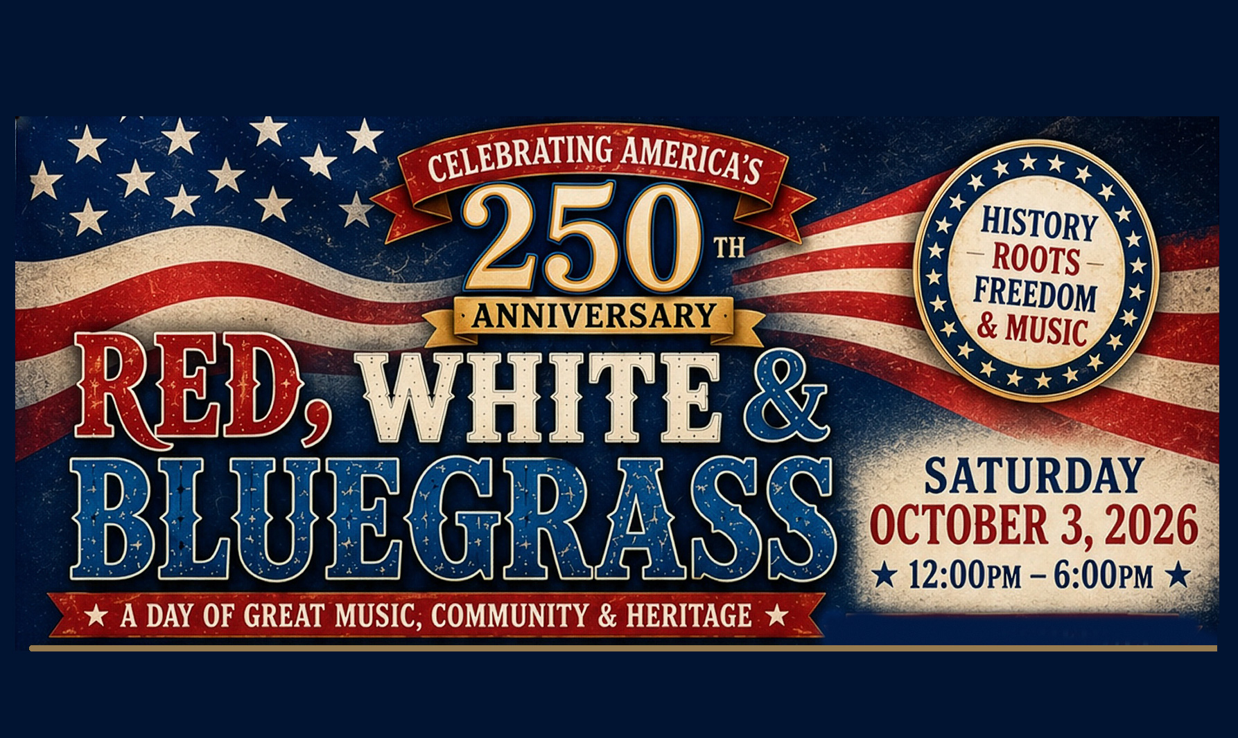Red, White & Bluegrass at Belle Grove Plantation