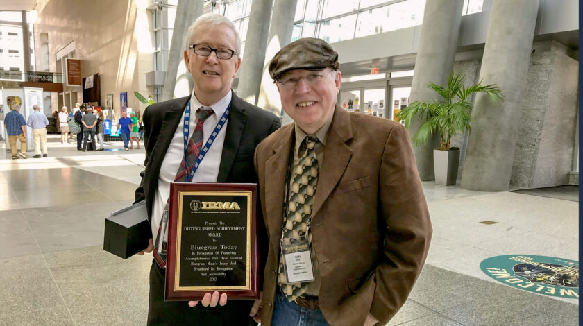 John Lawless and Terry Herd of Bluegrass Today