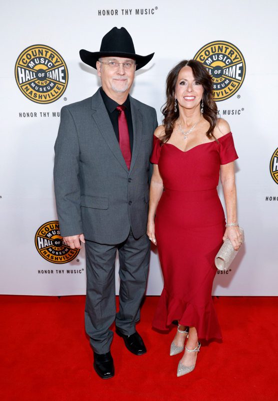 Brian Marshall and Lisa Stanley Marshall attend the Country Music Hall of Fame and Museum Class of 2026 Medallion Ceremony at Country Music Hall of Fame and Museum on October 18, 2026 in Nashville, Tennessee. (Photo by Jason Kempin/Getty Images for Country Music Hall of Fame and Museum)