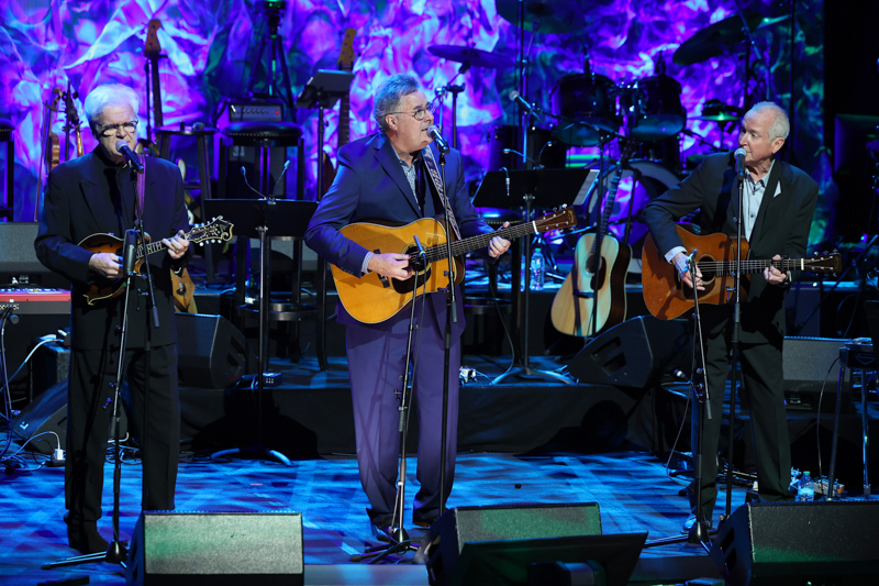Ricky Skaggs, Vince Gill and Jeff White perform onstage at the Country Music Hall of Fame and Museum Class of 2026 Medallion Ceremony at Country Music Hall of Fame and Museum on October 18, 2026 in Nashville, Tennessee. (Photo by Terry Wyatt/Getty Images for Country Music Hall of Fame and Museum)