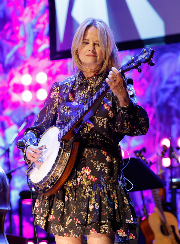 Alison Brown of First Ladies of Bluegrass performs onstage during the Country Music Hall of Fame and Museum Class of 2026 Medallion Ceremony at Country Music Hall of Fame and Museum on October 18, 2026 in Nashville, Tennessee. (Photo by Jason Kempin/Getty Images for Country Music Hall of Fame and Museum)