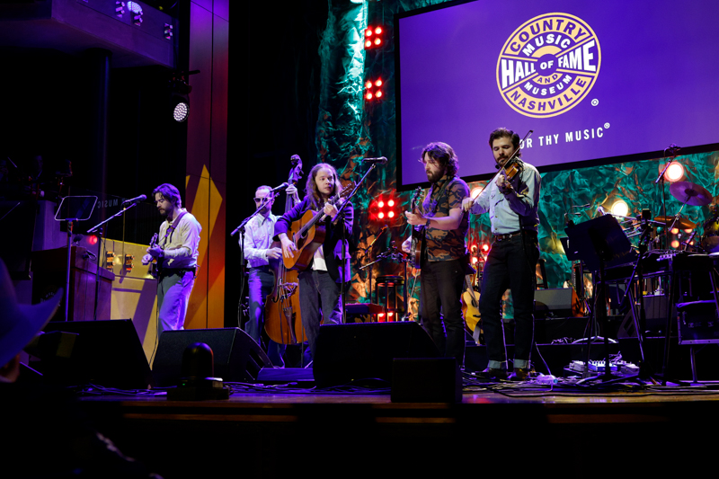 Billy Strings performs onstage during the Country Music Hall of Fame and Museum Class of 2026 Medallion Ceremony at Country Music Hall of Fame and Museum on October 18, 2026 in Nashville, Tennessee. (Photo by Jason Kempin/Getty Images for Country Music Hall of Fame and Museum)