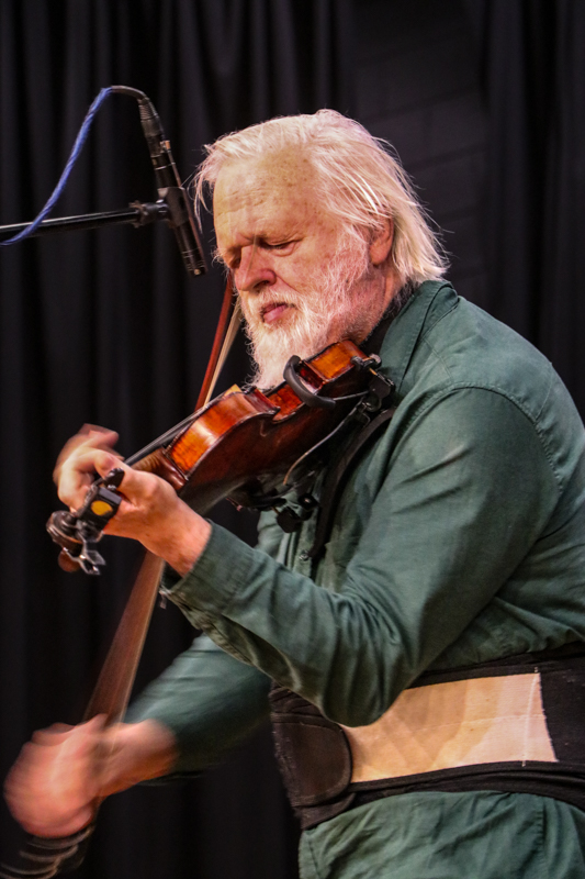 Allen A. McCanless (Fiddlin' Al McCanless) at the 2026 Granite Quarry Fiddlers' Convention - photo © G. Nicholas Hancock