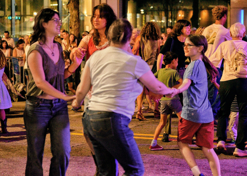 Square dance fun at Raleigh Wide Open 2026 - photo © Maurice Melvin