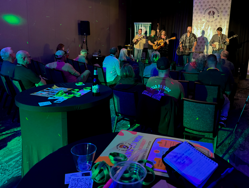 Backline showcasing on Wednesday night at World of Bluegrass 2026 - photo © Elizabeth Loring