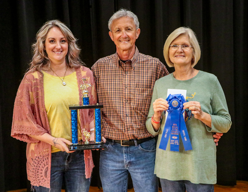 Brown Patterson Band, 1st place Adult Bluegrass Gospel Band at the 2026 Granite Quarry Fiddlers' Convention - photo © G. Nicholas Hancock
