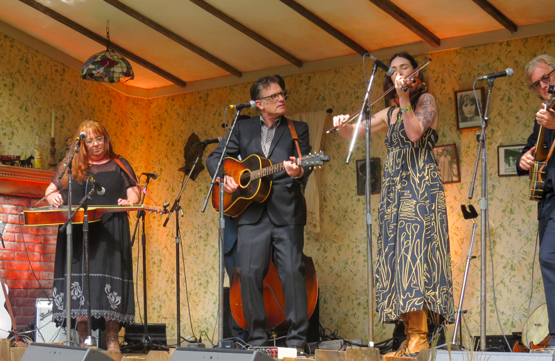 The Crooked Jades at the 2026 Hardly Strictly Bluegrass Festival - photo © Dave Berry