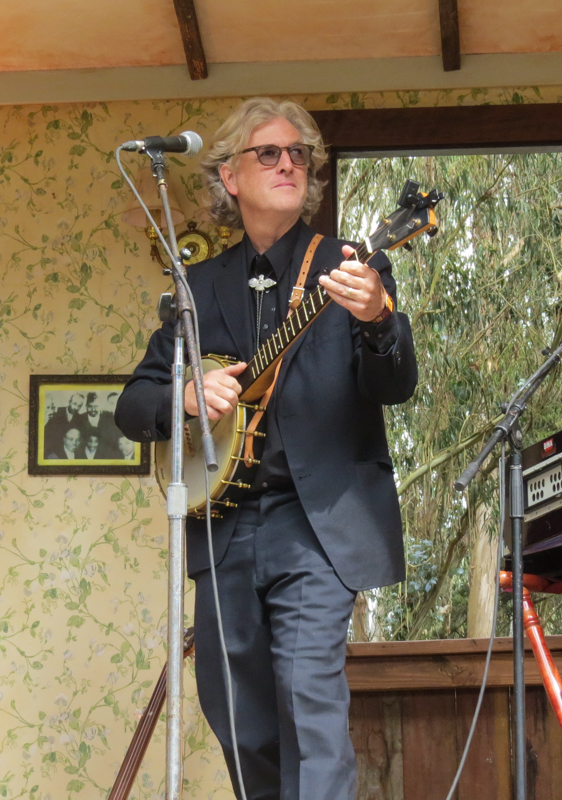 Erik Pearson with The Crooked Jades at the 2026 Hardly Strictly Bluegrass Festival - photo © Dave Berry
