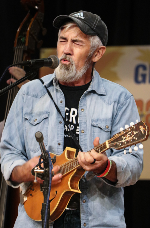David Parker with the Catawba River Boys at the 2026 Granite Quarry Fiddlers' Convention - photo © G. Nicholas Hancock