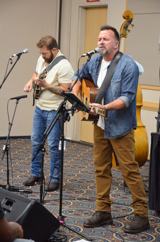 NewFound Road showcasing at World of Bluegrass '26 - photo © Roger Black