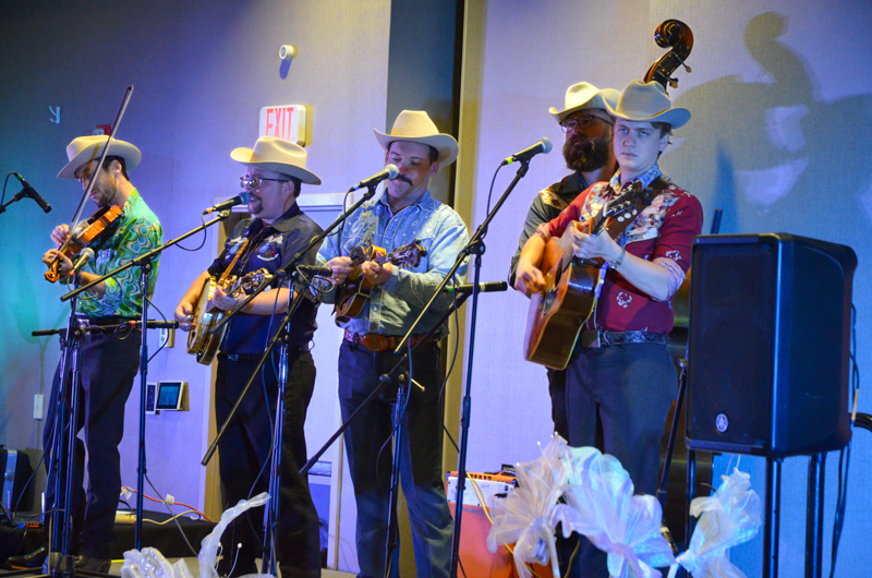 The Po' Ramblin' Boys showcasing at World of Bluegrass '26 - photo © Roger Black
