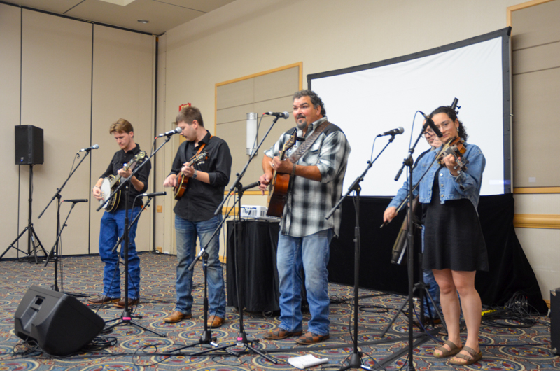 Dave Adkins & Mountain Soul showcasing at World of Bluegrass '26 - photo © Roger Black