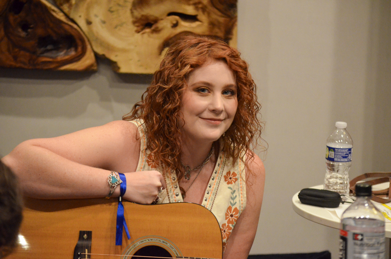 Olivia Jo at World of Bluegrass 2026 - photo © Roger Black