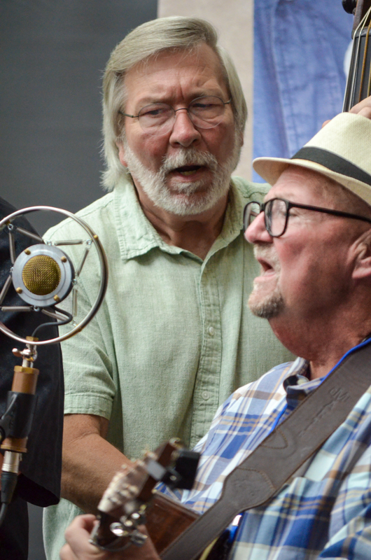 Bobby Lundy and Danny Paisley at World of Bluegrass 2026 - photo © Roger Black