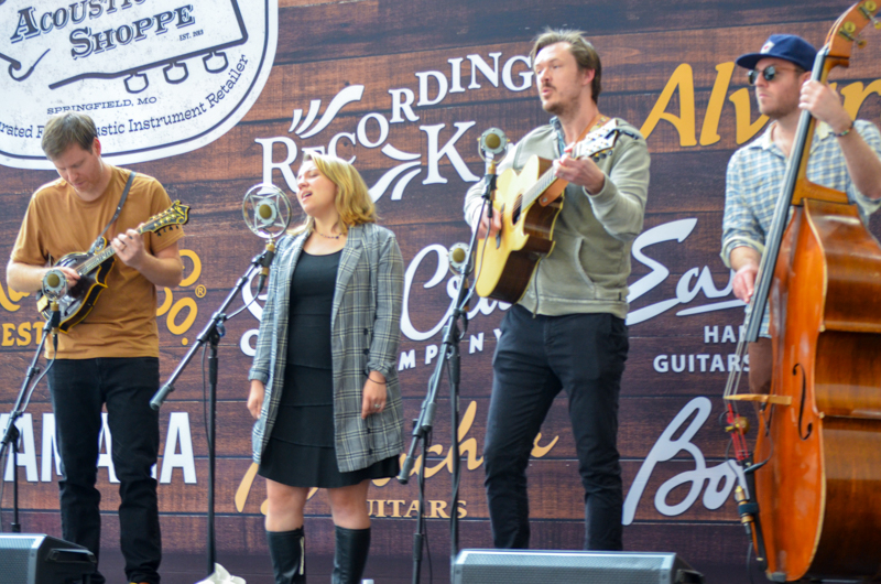 Rosine at World of Bluegrass 2026 - photo © Roger Black