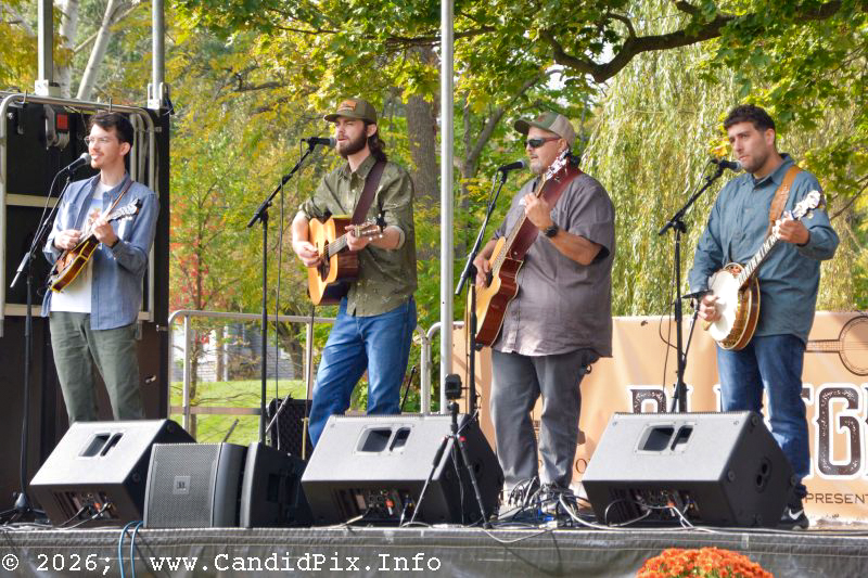 Blueroads at the inaugural Fenton Bluegrass Festival (10/10/26) - photo © Bill Warren