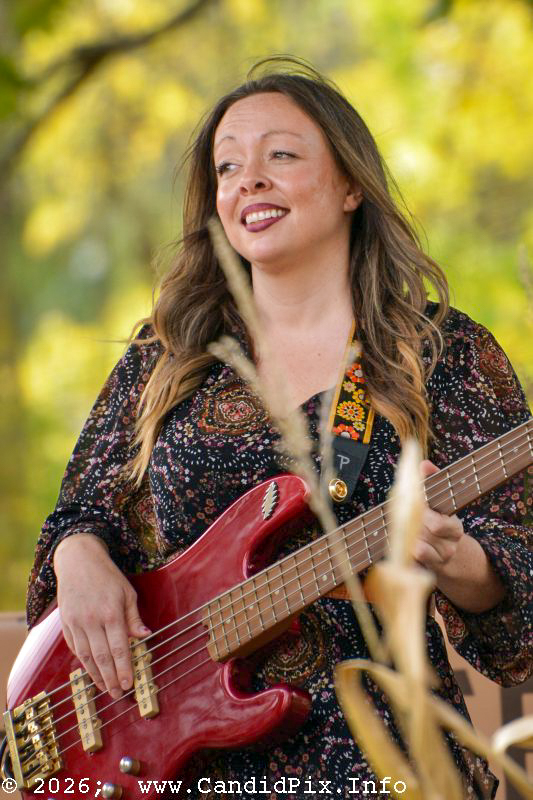 Crystal Hoffman with Harbourtown at the inaugural Fenton Bluegrass Festival (10/10/26) - photo © Bill Warren