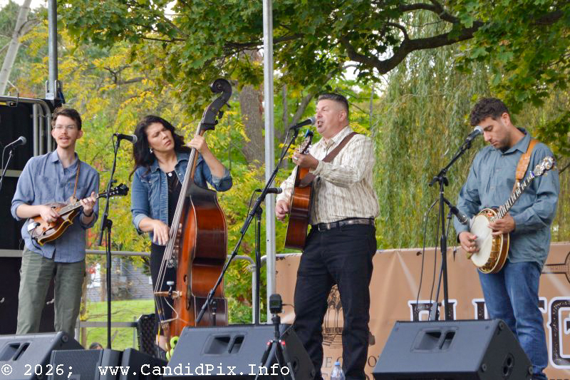 Northwoods Ramblers at the inaugural Fenton Bluegrass Festival (10/10/26) - photo © Bill Warren